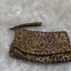 Leopard Print clutch